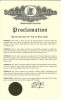 Proclamation From the Illinois Governor